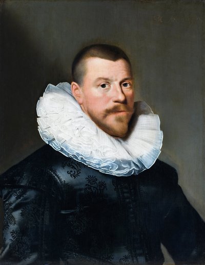 Portrait of a Middle-Aged Man by Paulus Moreelse